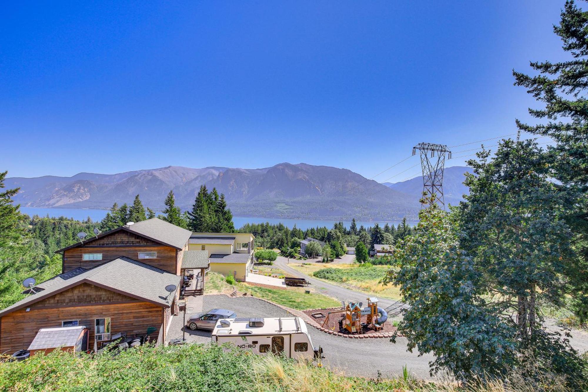 Gorge Retreat - Modern Carson Home With Mtn Views! Buitenkant foto